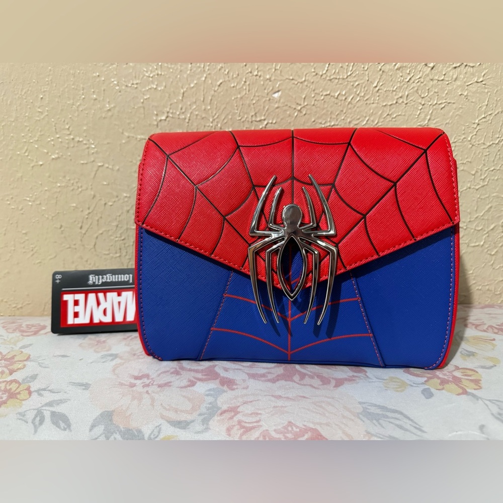 Spider-Man Crossbody Loungefly bag